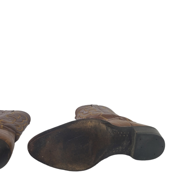 Nocona Men's Brown Boots size 9d - Picture 6 of 10